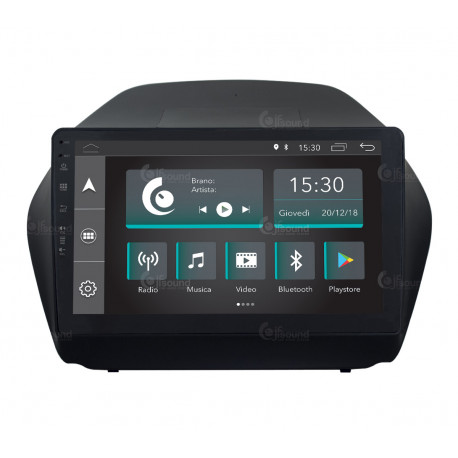 Autoradio pour Hyundai IX35 avec navi / arrière / ampli et grand écran LCD en standard JF-031H5-XDC-2