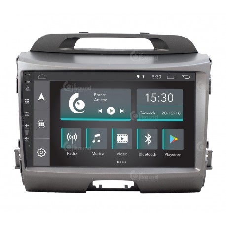 Autoradio per Kia Sportage con camera e ampli Infinity di serie JF-031KS-XDC-1