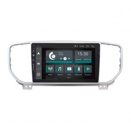 Car radio for Kia Sportage new OR with rear view camera and stock navigator JF-139KS-XDC-1