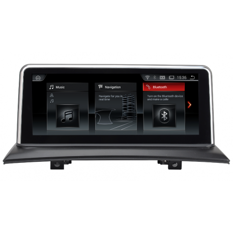 Custom fit radio BMW X3 E83 2004-2010 WITH ORIGINAL MONITOR JF-031X3O-IDR