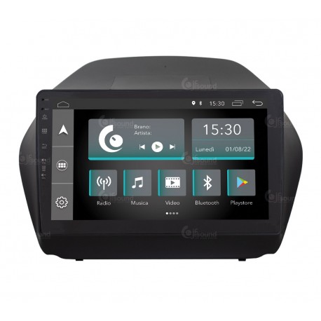 Autoradio für Hyundai IX35 mit Navi/Heck/Verstärker und kleinem LCD als Standard JF-031H5-XDC-1